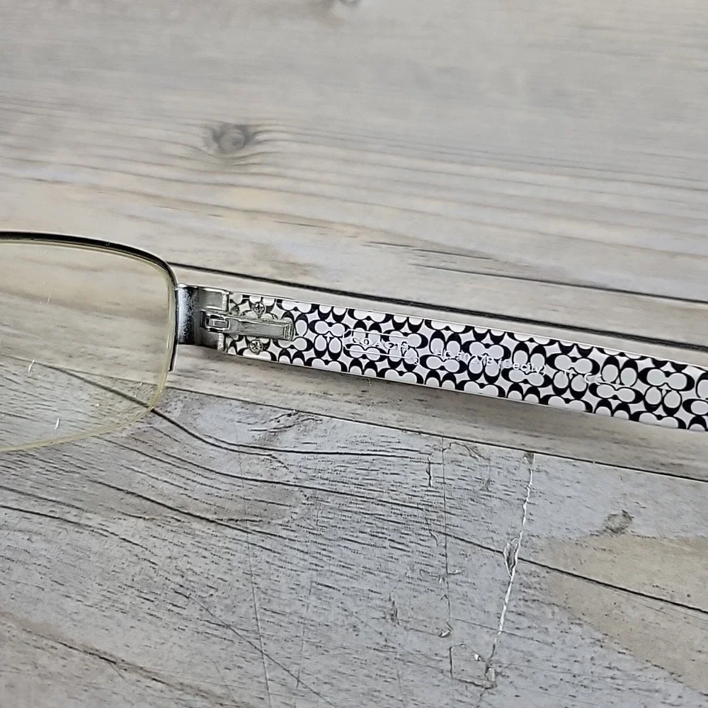 Coach Eyeglass Frames HC 5027B Cecily 9081 Drk Silver Black Rectangle 52[]17 135